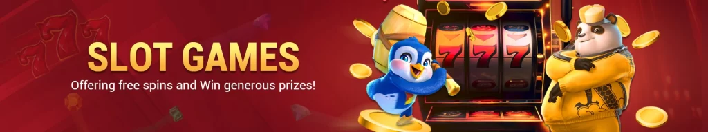 Exciting slot games available at Pinas Royale Casino.